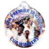 Picture of Plain White Round Medal Used For Sublimation - 2in
